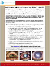 What You Need To Know About Contact Lens Hygiene & Compliance